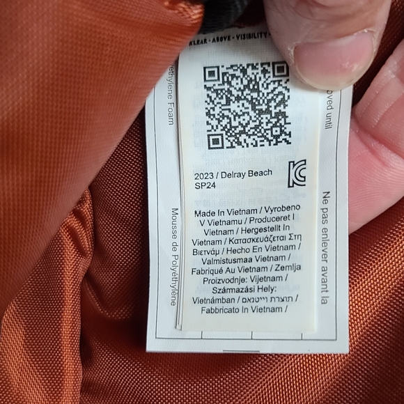 KAVU Crossbody Bag with Blue Strap, Delray - Picture 9 of 13